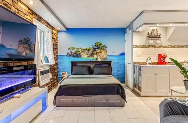 Brooklyn Spacious Space With Private Entrance, Bathroom, & Backyard - Full-Kitchen New York Buitenkant foto